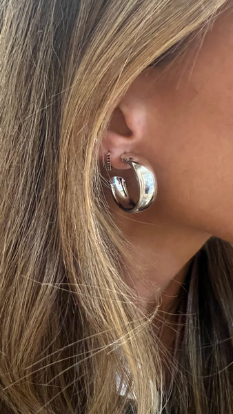 PENDIENTES CARLOTA PLATA